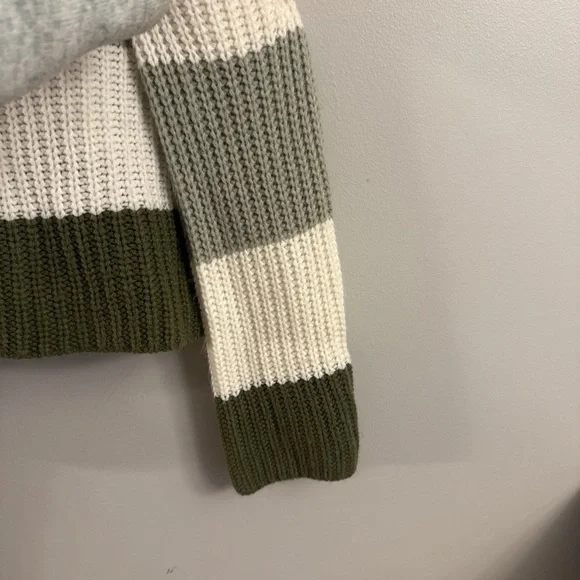 Moon & Madison Striped Chunky Knit Sweater – XS 🌿 - Picture 7 of 7